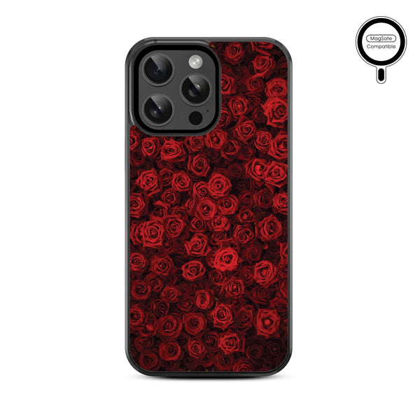 MyBat Design Lab Series MagSafe Case for Apple iPhone 15 Pro Max (6.7) - Red Roses - MIP15PMCSLESMSM343-3.jpg