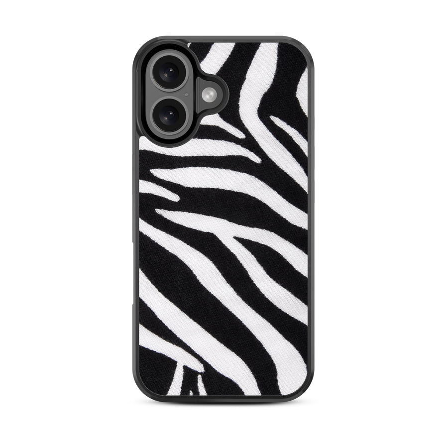 MyBat Design Lab Series Case for Apple iPhone 16 - Zebra Print - MIP16CSLESM009-3.jpg