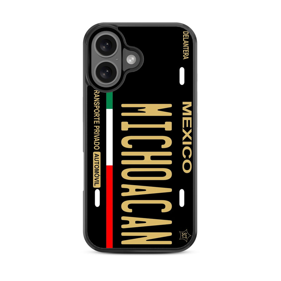 MyBat Design Lab Series Case for Apple iPhone 16 - Michoacan Black - MIP16CSLESM073-3.jpg