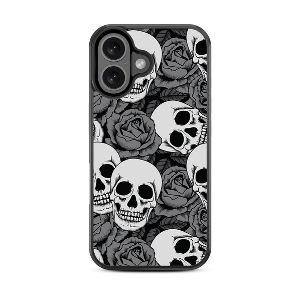 MyBat Design Lab Series Case for Apple iPhone 16 - Skull Garden - MIP16CSLESM081-3.jpg