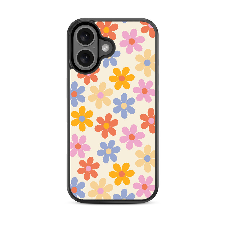 MyBat Design Lab Series Case for Apple iPhone 16 - Retro Daisies - MIP16CSLESM137-3.jpg