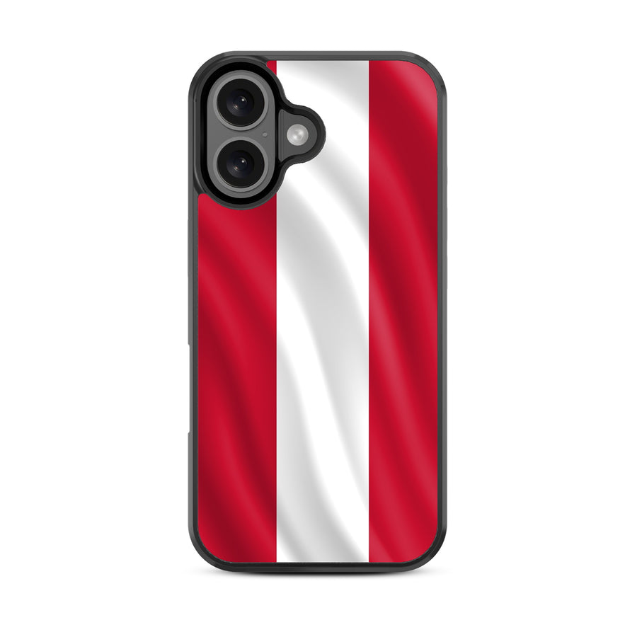 MyBat Design Lab Series Case for Apple iPhone 16 - Austria Flag - MIP16CSLESM141-3.jpg