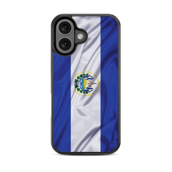 MyBat Design Lab Series Case for Apple iPhone 16 - El Salvador Flag - MIP16CSLESM260-3.jpg