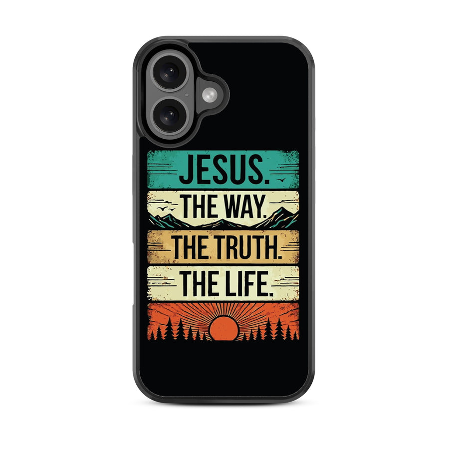 MyBat Design Lab Series Case for Apple iPhone 16 - Jesus - MIP16CSLESM351-3.jpg