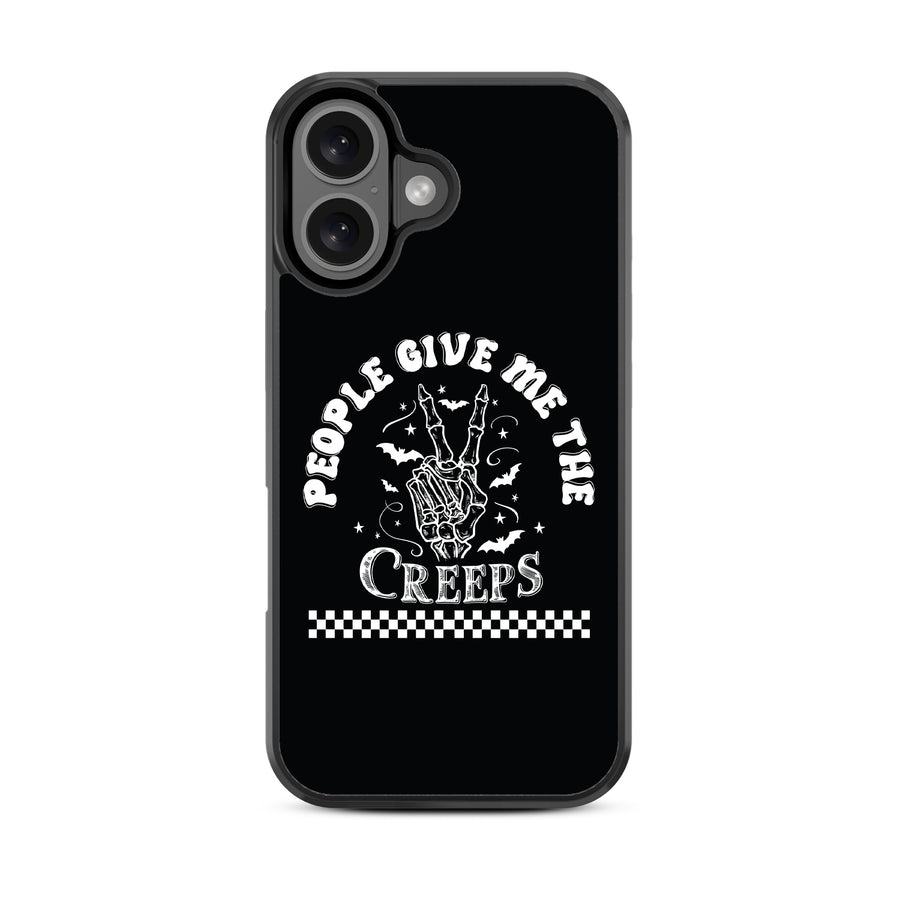 MyBat Design Lab Series Case for Apple iPhone 16 - The Creeps - MIP16CSLESM398-3.jpg