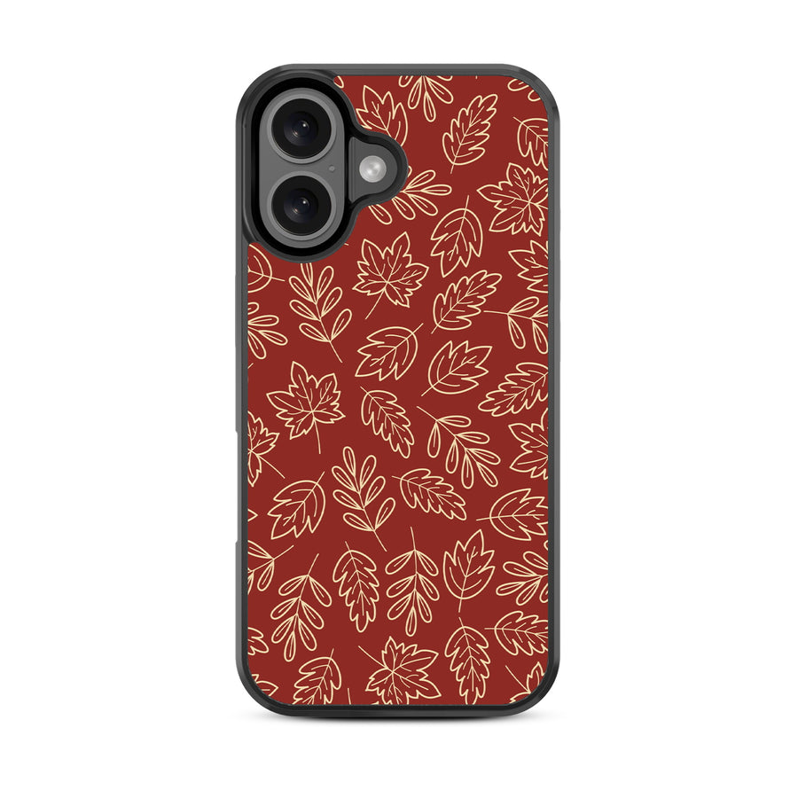 MyBat Design Lab Series Case for Apple iPhone 16 - Leaf Lines - MIP16CSLESM429-3.jpg