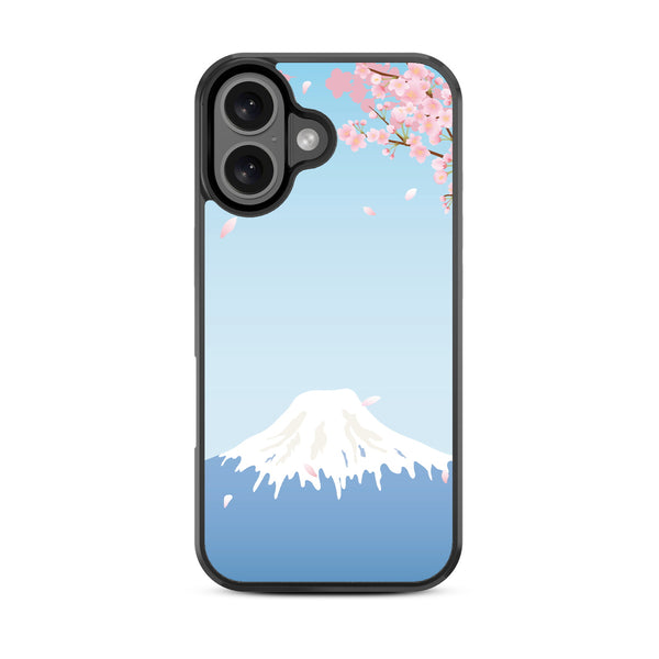 MyBat Design Lab Series Case for Apple iPhone 16 - Fuji Blossoms - MIP16CSLESM492-3.jpg