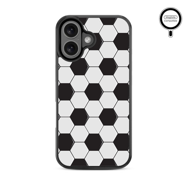 MyBat Design Lab Series MagSafe Case for Apple iPhone 16 - Soccer - MIP16CSLESMSM088-3.jpg