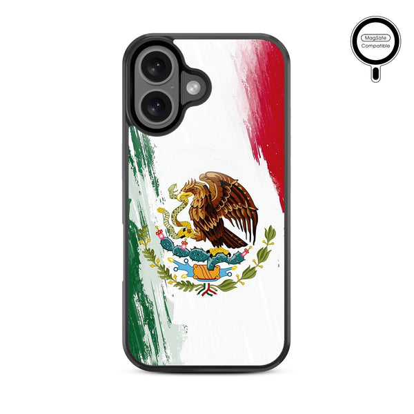MyBat Design Lab Series MagSafe Case for Apple iPhone 16 - Bandera de México - MIP16CSLESMSM174-3.jpg