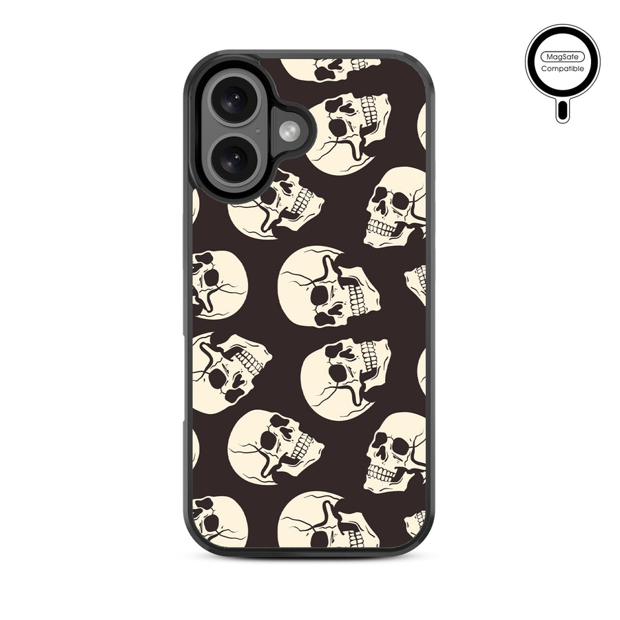 MyBat Design Lab Series MagSafe Case for Apple iPhone 16 - Bone Heads - MIP16CSLESMSM411-3.jpg
