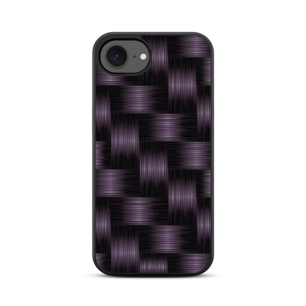 MyBat Design Lab Series Case for Apple iPhone 17e / 16e - Woven Carbon Fiber - MIP16ECSLESM085-3.jpg