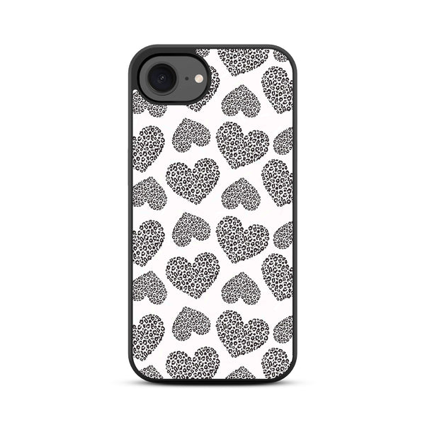 MyBat Design Lab Series Case for Apple iPhone 17e / 16e - Leopard Print Hearts - MIP16ECSLESM098-3.jpg