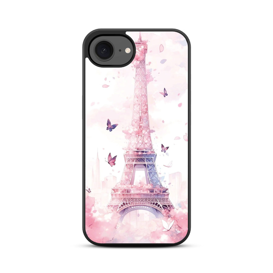 MyBat Design Lab Series Case for Apple iPhone 17e / 16e - Parisian Butterflies - MIP16ECSLESM182-3.jpg