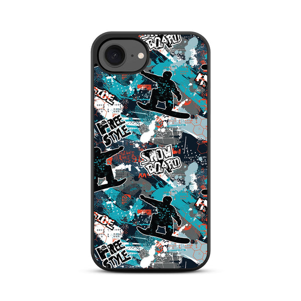 MyBat Design Lab Series Case for Apple iPhone 17e / 16e - Shredding Freestyle - MIP16ECSLESM326-3.jpg