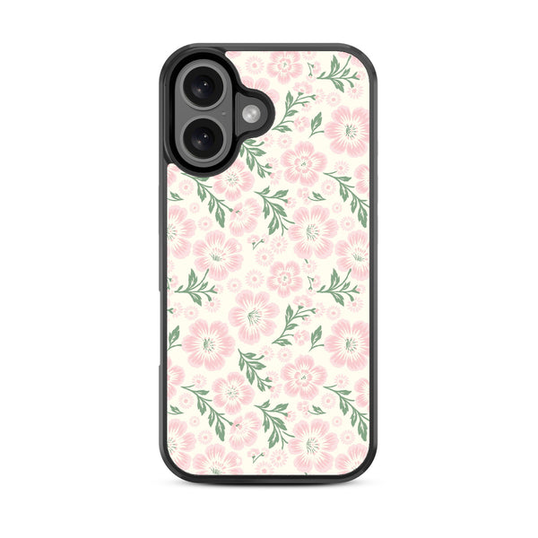 MyBat Design Lab Series Case for Apple iPhone 16 Plus - Pink Posies - MIP16MCSLESM473-3.jpg