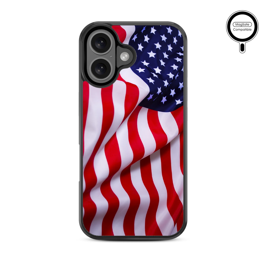MyBat Design Lab Series MagSafe Case for Apple iPhone 16 Plus - Stars & Stripes - MIP16MCSLESMSM042-3.jpg