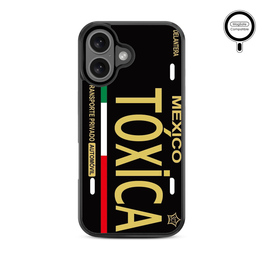 MyBat Design Lab Series MagSafe Case for Apple iPhone 16 Plus - Toxica Black - MIP16MCSLESMSM173-3.jpg