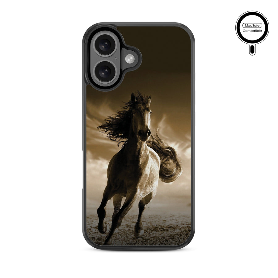 MyBat Design Lab Series MagSafe Case for Apple iPhone 16 Plus - Wild Horse - MIP16MCSLESMSM212-3.jpg