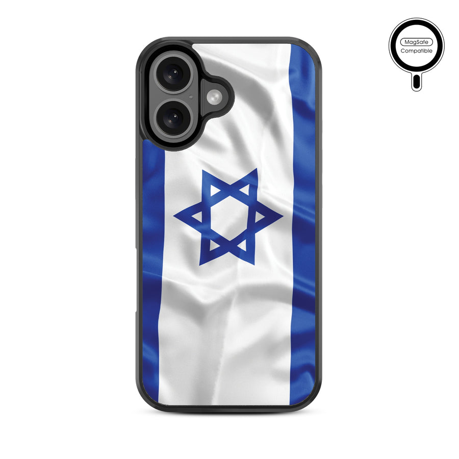 MyBat Design Lab Series MagSafe Case for Apple iPhone 16 Plus - Israel Flag - MIP16MCSLESMSM308-3.jpg