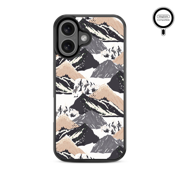 MyBat Design Lab Series MagSafe Case for Apple iPhone 16 Plus - Rocky Peaks - MIP16MCSLESMSM323-3.jpg