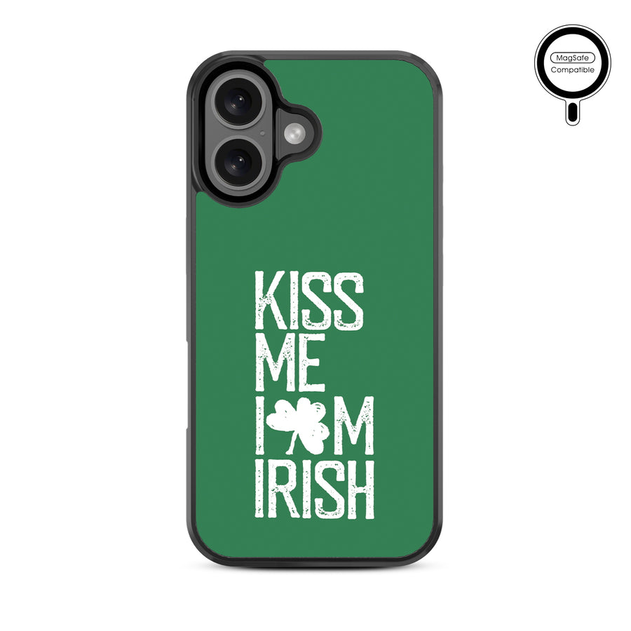 MyBat Design Lab Series MagSafe Case for Apple iPhone 16 Plus - Kiss Me I'm Irish - MIP16MCSLESMSM465-3.jpg