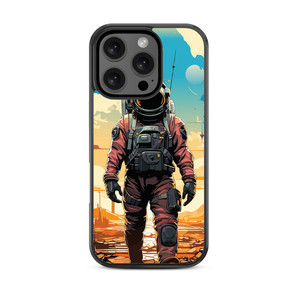 MyBat Design Lab Series Case for Apple iPhone 16 Pro - Cosmonaut - MIP16PCSLESM129-3.jpg