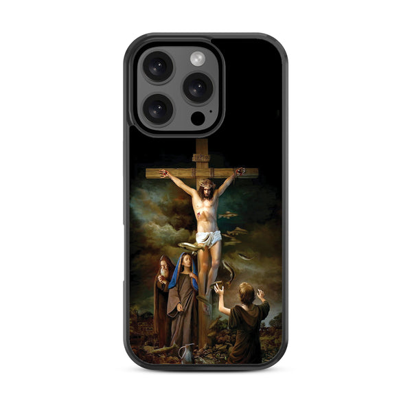 MyBat Design Lab Series Case for Apple iPhone 16 Pro - Jesus on the Cross - MIP16PCSLESM197-3.jpg