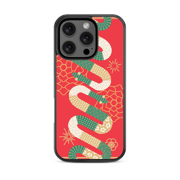 MyBat Design Lab Series Case for Apple iPhone 16 Pro - Year of the Snake - MIP16PCSLESM315-3.jpg