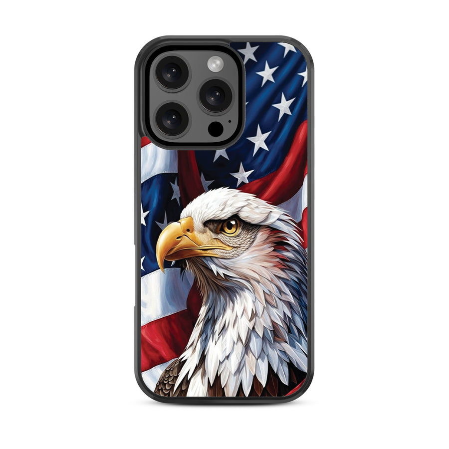 MyBat Design Lab Series Case for Apple iPhone 16 Pro - Proud American Eagle - MIP16PCSLESM362-3.jpg