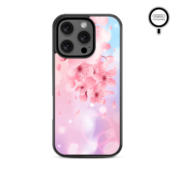 MyBat Design Lab Series MagSafe Case for Apple iPhone 16 Pro - Cherry Blossoms - MIP16PCSLESMSM131-3.jpg