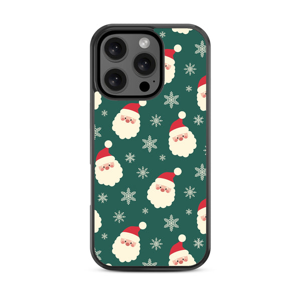 MyBat Design Lab Series Case for Apple iPhone 16 Pro Max - Jolly Saint Nick - MIP16PMCSLESM271-3.jpg