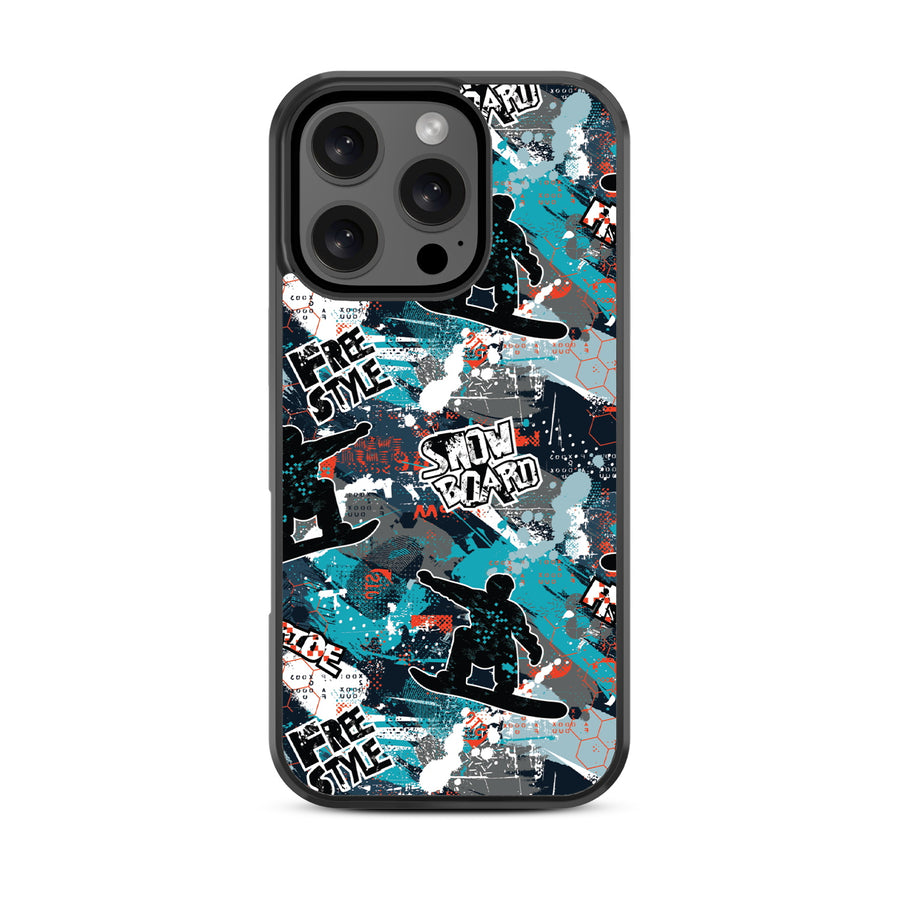 MyBat Design Lab Series Case for Apple iPhone 16 Pro Max - Shredding Freestyle - MIP16PMCSLESM326-3.jpg