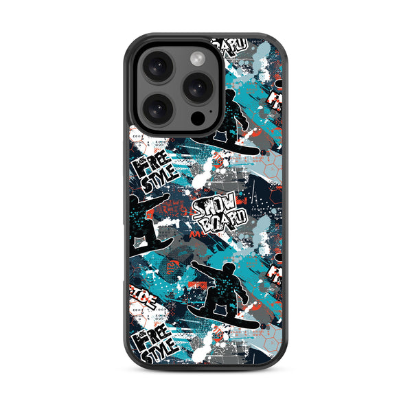 MyBat Design Lab Series Case for Apple iPhone 16 Pro Max - Shredding Freestyle - MIP16PMCSLESM326-3.jpg