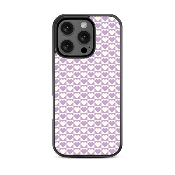 MyBat Design Lab Series Case for Apple iPhone 16 Pro Max - Heart Grid - MIP16PMCSLESM339-3.jpg