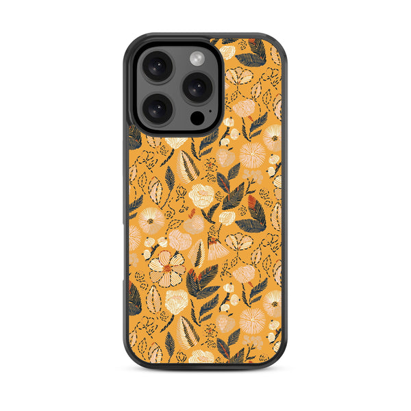 MyBat Design Lab Series Case for Apple iPhone 16 Pro Max - Floral Stitch - MIP16PMCSLESM439-3.jpg