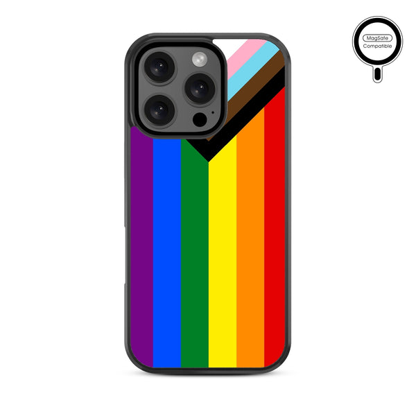 MyBat Design Lab Series MagSafe Case for Apple iPhone 16 Pro Max - LGBTQ+ Flag - MIP16PMCSLESMSM034-3.jpg