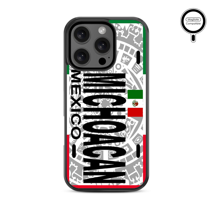 MyBat Design Lab Series MagSafe Case for Apple iPhone 16 Pro Max - Michoacan Azteca - MIP16PMCSLESMSM071-3.jpg