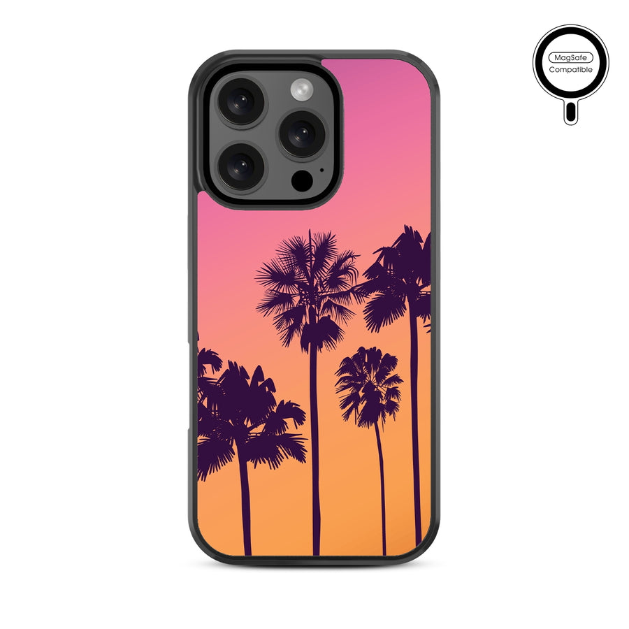 MyBat Design Lab Series MagSafe Case for Apple iPhone 16 Pro Max - Palm Tree Sunset - MIP16PMCSLESMSM136-3.jpg