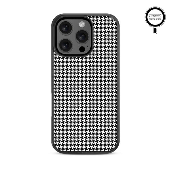 MyBat Design Lab Series MagSafe Case for Apple iPhone 16 Pro Max - Classic Houndstooth - MIP16PMCSLESMSM215-3.jpg
