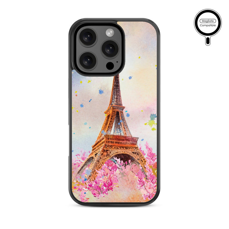 MyBat Design Lab Series MagSafe Case for Apple iPhone 16 Pro Max - Spring in Paris - MIP16PMCSLESMSM485-3.jpg