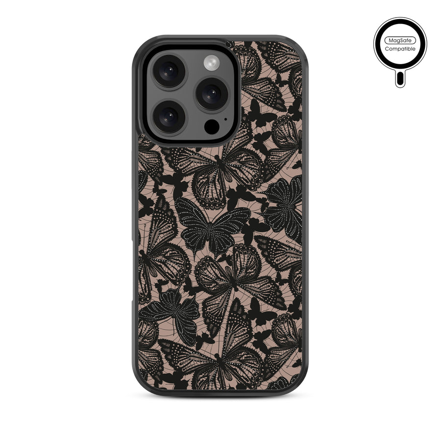 MyBat Design Lab Series MagSafe Case for Apple iPhone 16 Pro Max - Midnight Monarch - MIP16PMCSLESMSM488-3.jpg