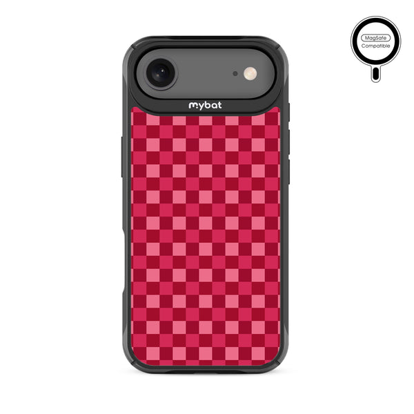 MyBat Design Lab Series MagSafe Case for Apple iPhone Air - Raspberry Check - MIP17ACSLESMSMP481-3.jpg
