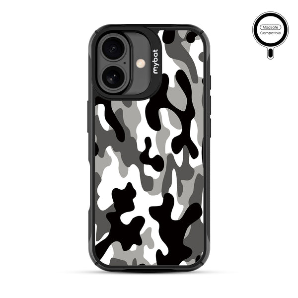 MyBat Design Lab Series MagSafe Case for Apple iPhone 17 - Black & White Camouflage - MIP17CSLESMSMP122-3.jpg