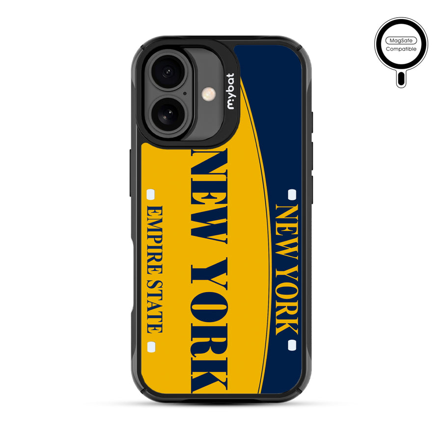 MyBat Design Lab Series MagSafe Case for Apple iPhone 17 - New York License Plate - MIP17CSLESMSMP258-3.jpg