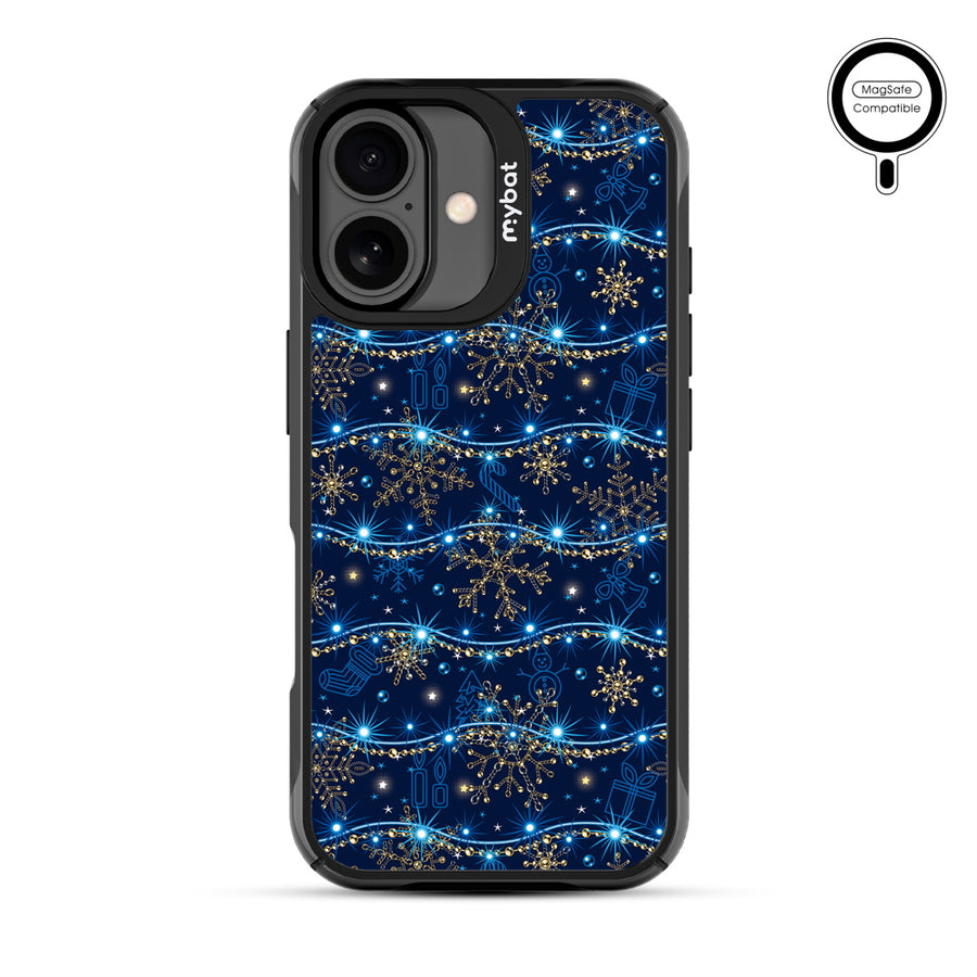 MyBat Design Lab Series MagSafe Case for Apple iPhone 17 - Snowflake Twinkle - MIP17CSLESMSMP285-3.jpg