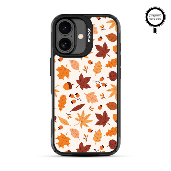 MyBat Design Lab Series MagSafe Case for Apple iPhone 17 - Falling Leaves - MIP17CSLESMSMP424-3.jpg