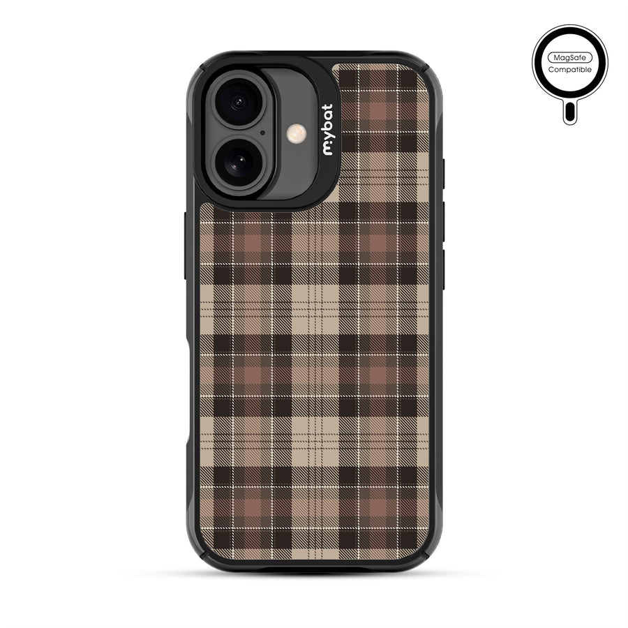 MyBat Design Lab Series MagSafe Case for Apple iPhone 17 - Mocha Flannel - MIP17CSLESMSMP431-3.jpg