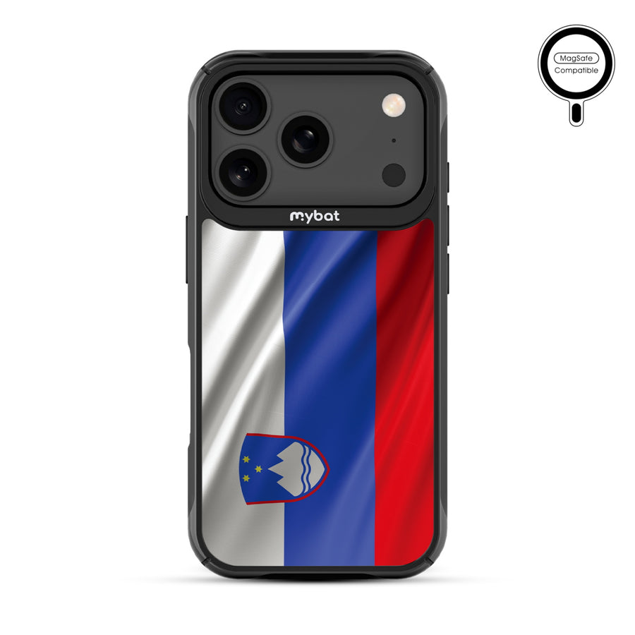 MyBat Design Lab Series MagSafe Case for Apple iPhone 17 Pro - Slovenia Flag - MIP17PCSLESMSMP158-3.jpg
