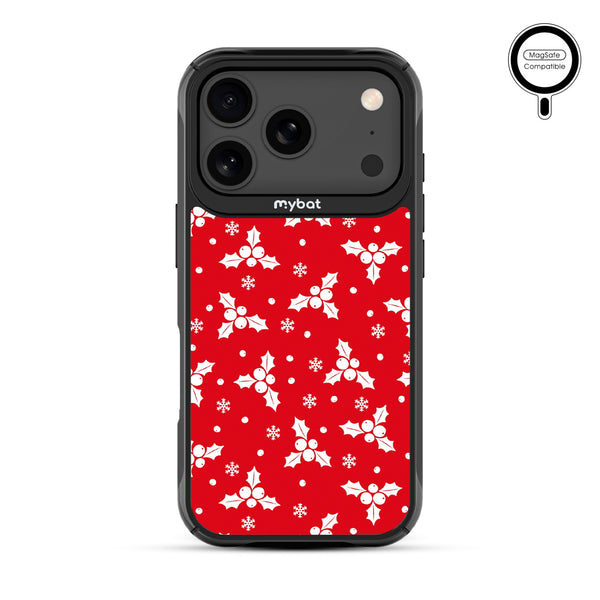 MyBat Design Lab Series MagSafe Case for Apple iPhone 17 Pro - Merry Mistletoe - MIP17PCSLESMSMP290-3.jpg