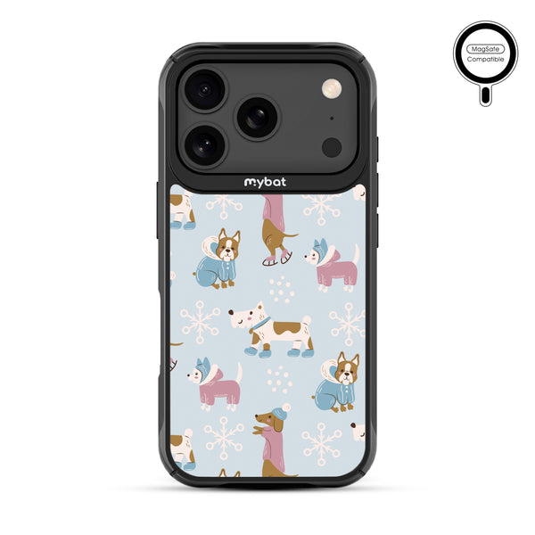 MyBat Design Lab Series MagSafe Case for Apple iPhone 17 Pro - Puppy Snow Play - MIP17PCSLESMSMP299-3.jpg